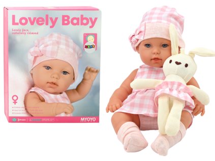 Baby Doll Baby Bunny Crate šaty ružové