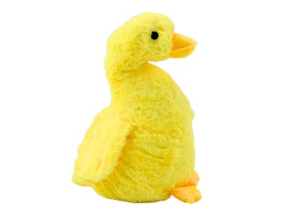 Plyšový maskot húska žltá objímateľná kačica 40 cm