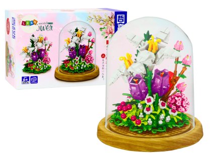 487 kusov kvetinovej sady v stojane