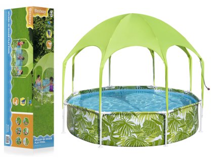 Detský záhradný bazén 244 cm x 51 cm Bestway 56432 Green