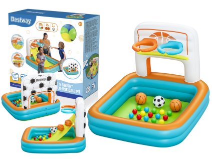 Nafukovacie ihrisko s loptami 120 x 107 x 84 cm Bestway 52728