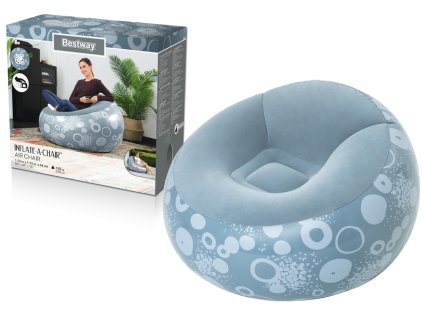 Nafukovacie kreslo Bestway Blue 75052
