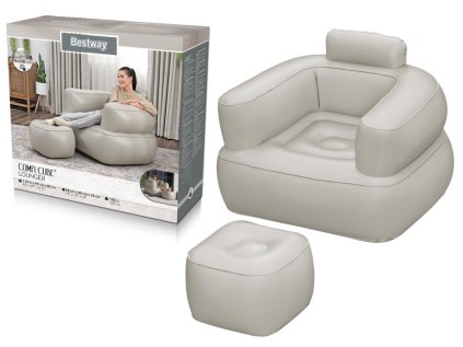 Bestway Ľahké nafukovacie kreslo 75137