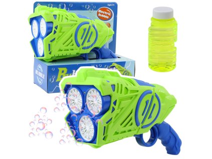 Bublifuková elektrická pištoľ - zelená