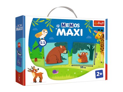 Memos Maxi Game Animals and their Children Trefl 02268