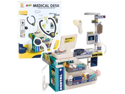 Dentist Pharmacist set Svetlá Zvuky Príslušenstvo 51 el.