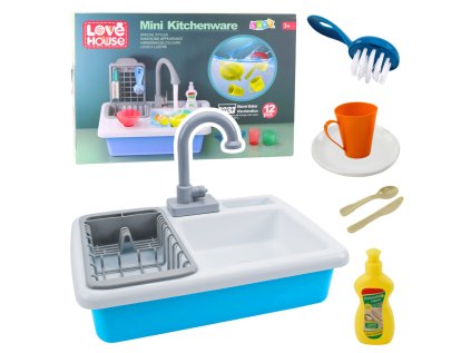 Elektrický drez s cirkuláciou vody Zmena farby pod teplou vodou 12el.