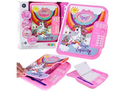 Denník Zápisník Kód Jednorožec Nahrávanie hlasu Kvízové melódie Ružová