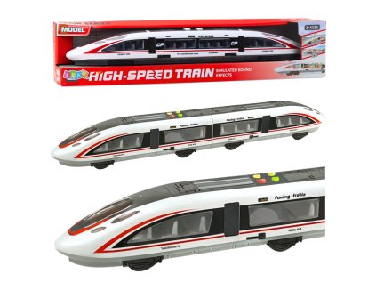 Expresný osobný vlak Otvorené dvere Svetlá Zvuky