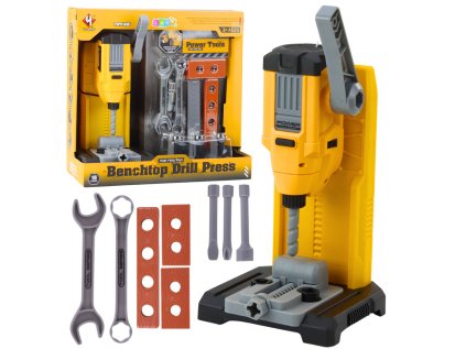 Dielňa malého majstra Stolné vŕtacie náradie Príslušenstvo 18 el.