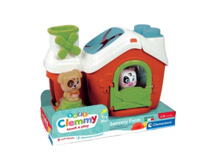 Senzorická hračka s kockami Farma