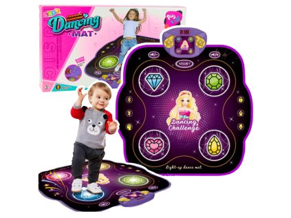 Interaktívna hudobná tanečná podložka pre deti s Bluetooth 9 úrovní hry
