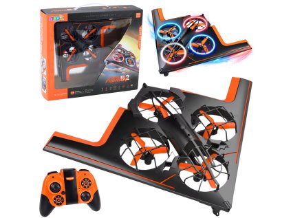 Dron diaľkovo ovládaný RC lietajúci kvadrokoptéra Svetlá LED aplikácie