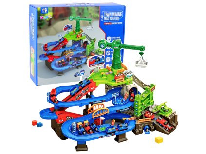 Interaktívna banská železničná trať Sada nákladných vlakov Bane