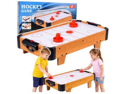 Mini Air Hockey Table Arkádová hra pre deti Drevené