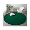 Zelený okrúhly koberec Rabbit