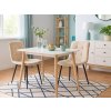 Jedálenská stolička Leon - krémová