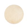Béžový okrúhly koberec Alpaka