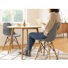 Jedálenská stolička Theo - sivá