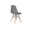 Jedálenská stolička Theo - sivá