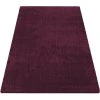 Obdĺžnikový fialový shaggy koberec Kamel