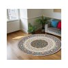 Okrúhly vzorovaný koberec Oriental