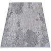 Sivý obojstranný koberec z lana s abstraktným vzorom Zara 10