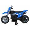 Detská motorka V-Cross na batérie modrá