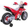 Motorka Cross červená