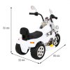 Motocykel Hot Chopper White