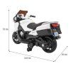 Detská motorka Racer biela