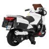 Detská motorka Racer biela