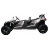 4-miestna bugina ATV RACING UTV2000 biela