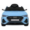 Audi E-Tron Sportback pre deti Modrá + Pilot + pohon 4x4 + pomalý štart + rádio MP3 + LED