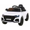 Audi RS Q8 batéria biela + diaľkové ovládanie + pomalý štart + EVA + LED + MP3 USB