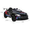 BMW M6 GT3 autíčko na batérie pre deti čierne
