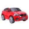BMW X6M XXL pre 2 deti Červené SUV + Pilot + Eco koža