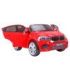 BMW X6M XXL pre 2 deti Červené SUV + Pilot + Eco koža