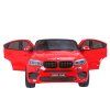 BMW X6M XXL pre 2 deti Červené SUV + Pilot + Eco koža