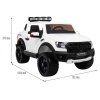 Vozidlo Ford Ranger Raptor biele