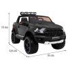 Vozidlo Ford Ranger Raptor čierne