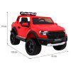 Vozidlo Ford Ranger Raptor červené
