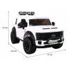 Vozidlo Ford Super Duty White Pickup