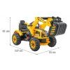 Bager-traktor pre deti žltý