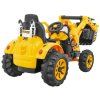 Bager-traktor pre deti žltý