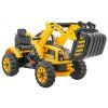 Bager-traktor pre deti žltý
