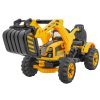 Vozidlo rýpadlo traktor žltá