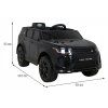 Land Rover Discovery Sport pre deti Čierne SUV + Pilot