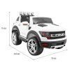 Detské auto LONG biele