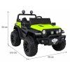 Detské auto Master of Terrain zelené